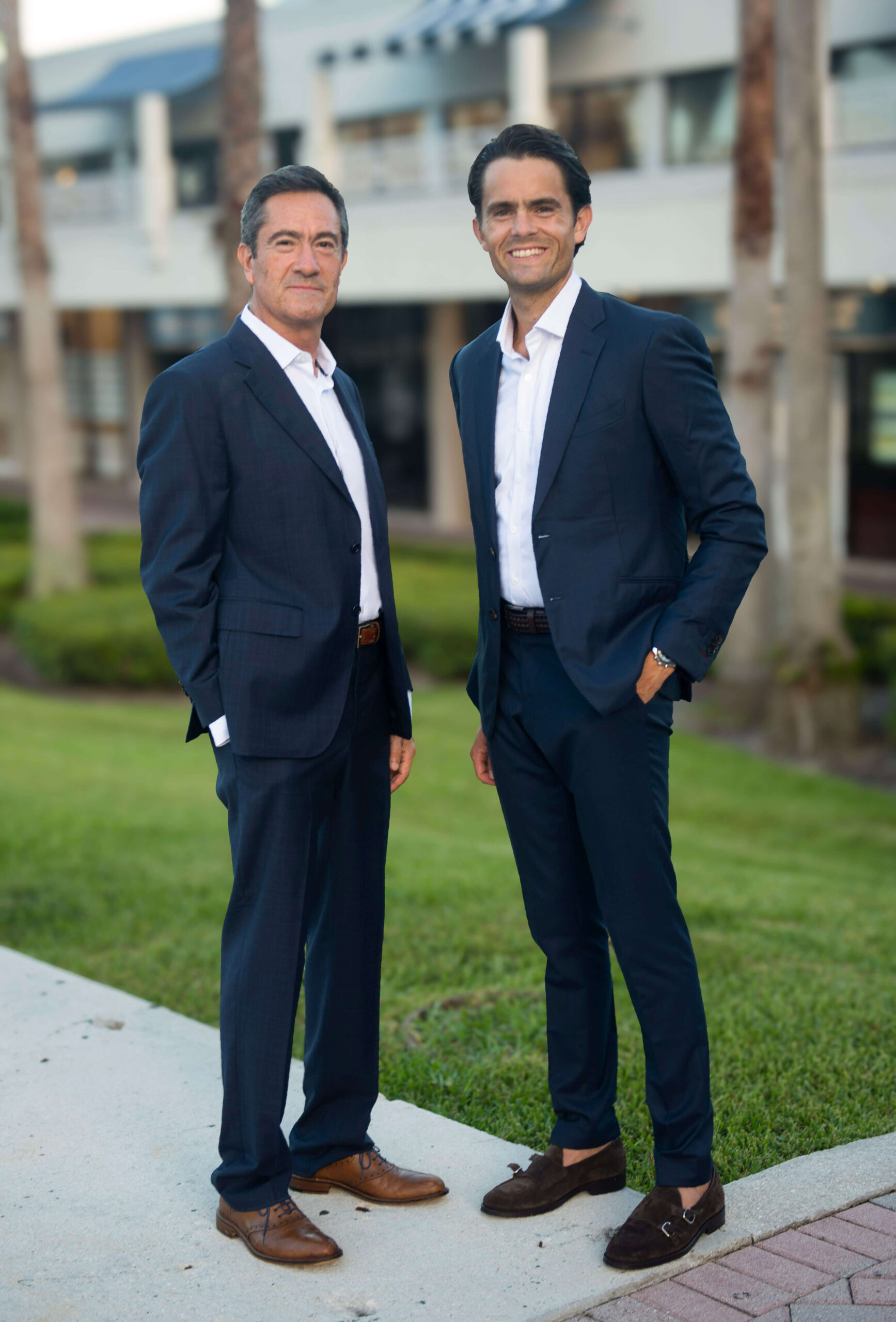 Alberto - father and son in suits